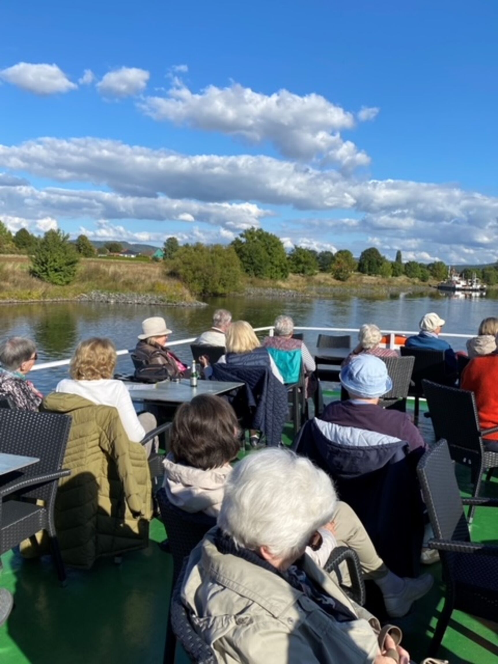 Seniorenfahrt 2022, Weser bei Hameln