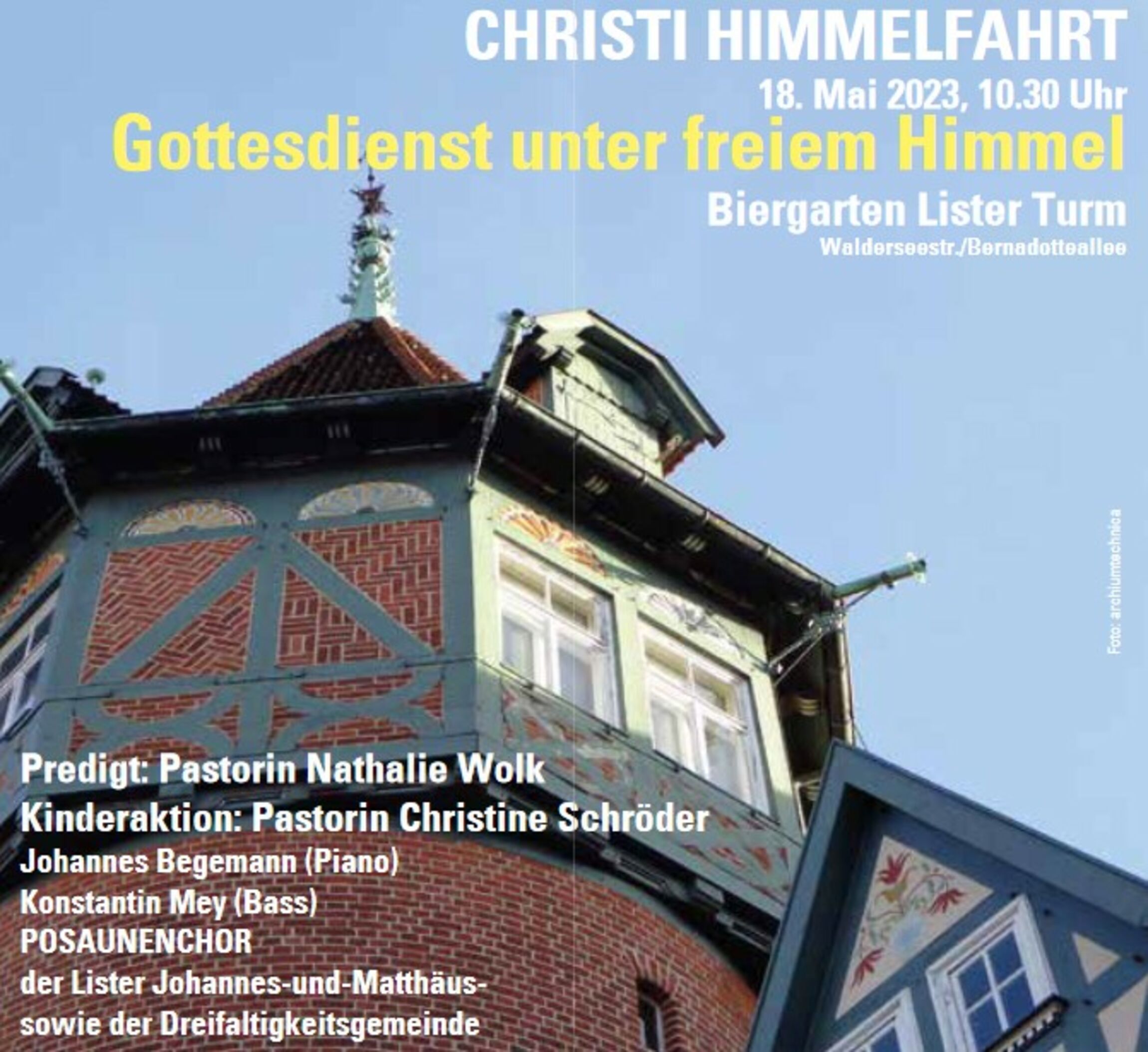 Christi Himmelfahrt - Plakat 2023
