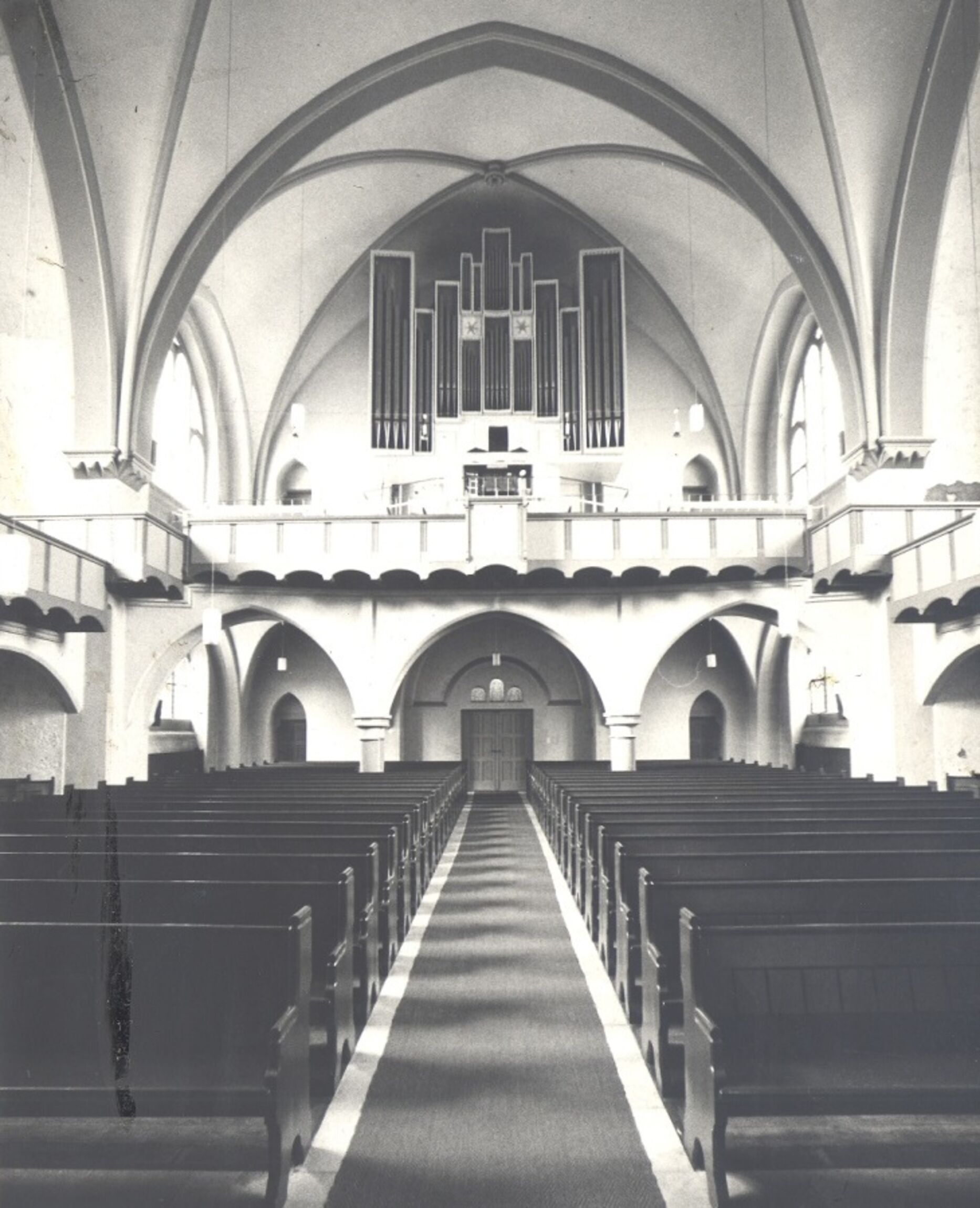 Zweite Orgel 1967