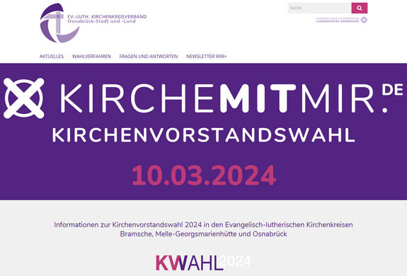 Neue Website Zur Kirchenvorstandswahl 2024