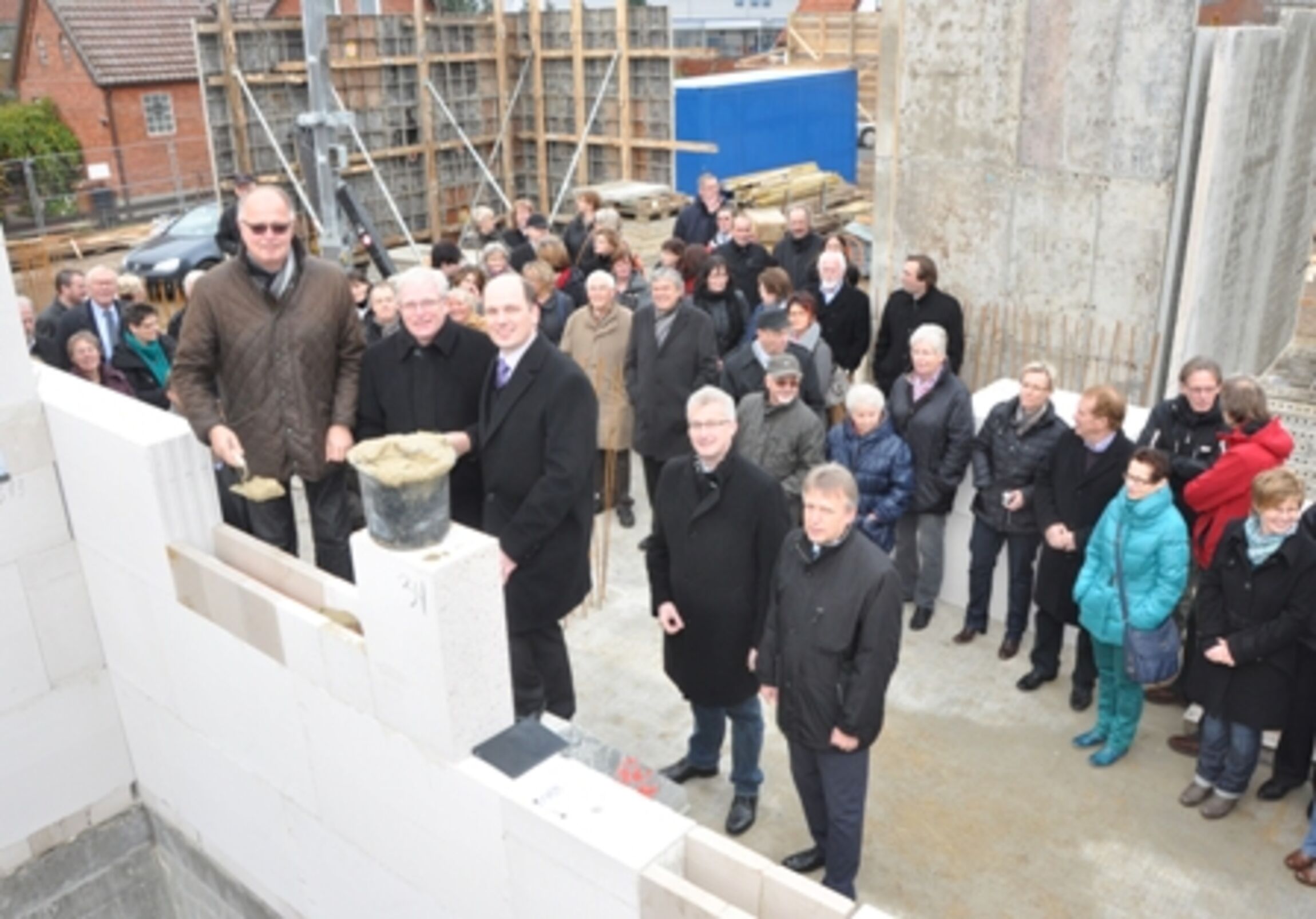 Grundstein zum neuen, gemeinsamen Kirchenamt in Sulingen