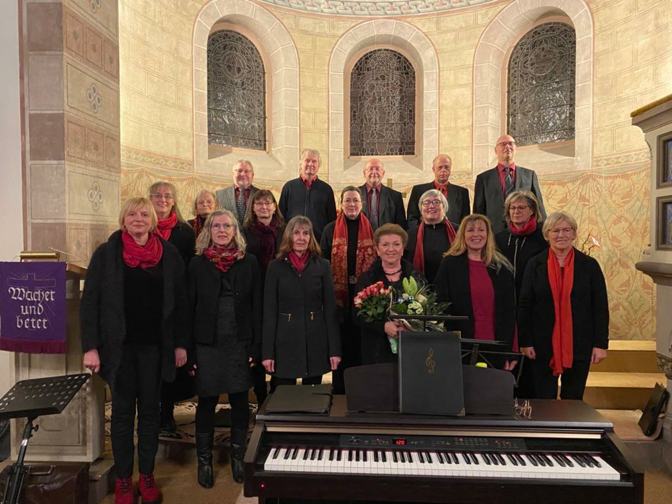 A-cappella-Chor Fürstenberg in der Christus-Kirche in Fürstenberg