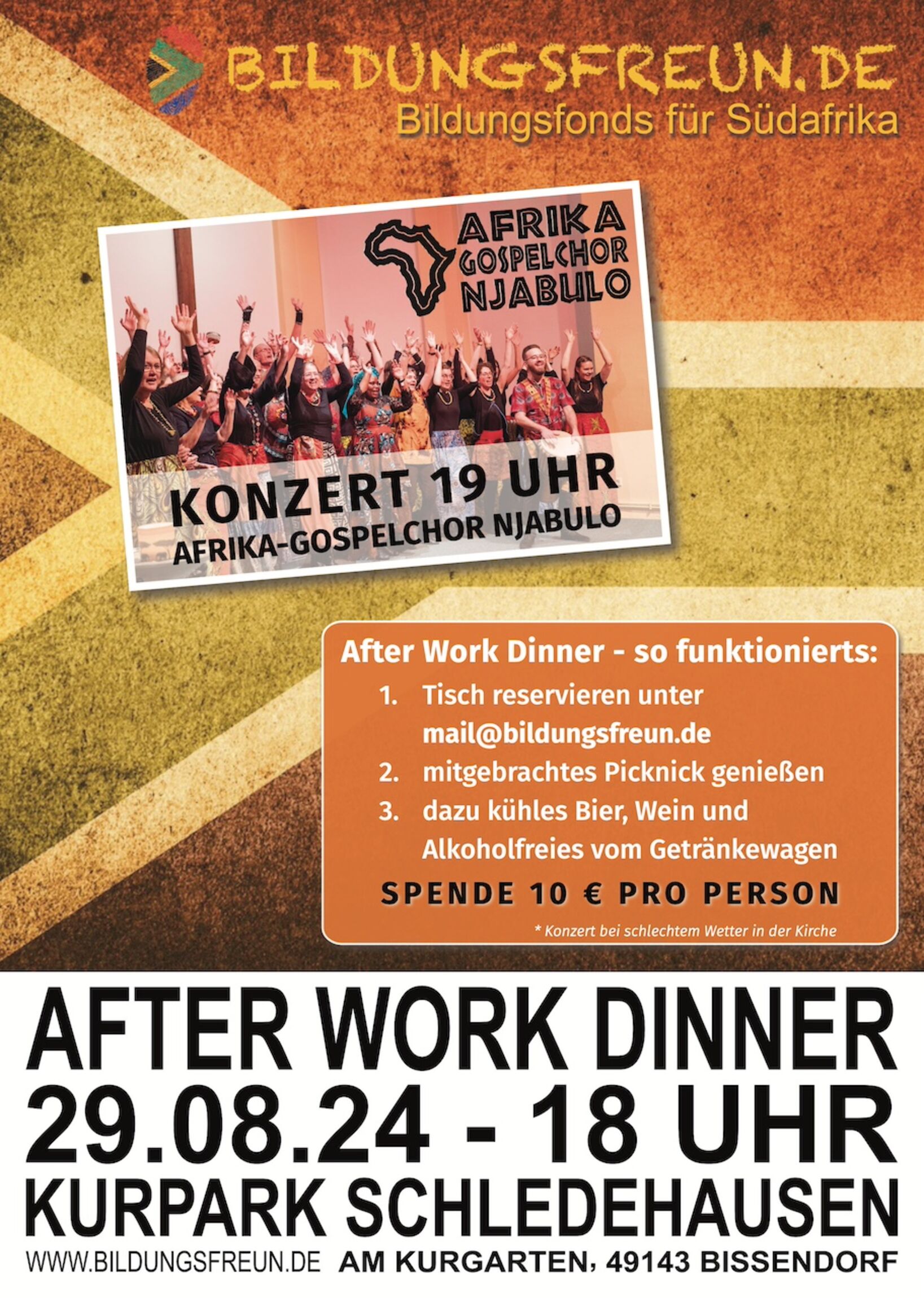 Plakat After Work Dinner 2024