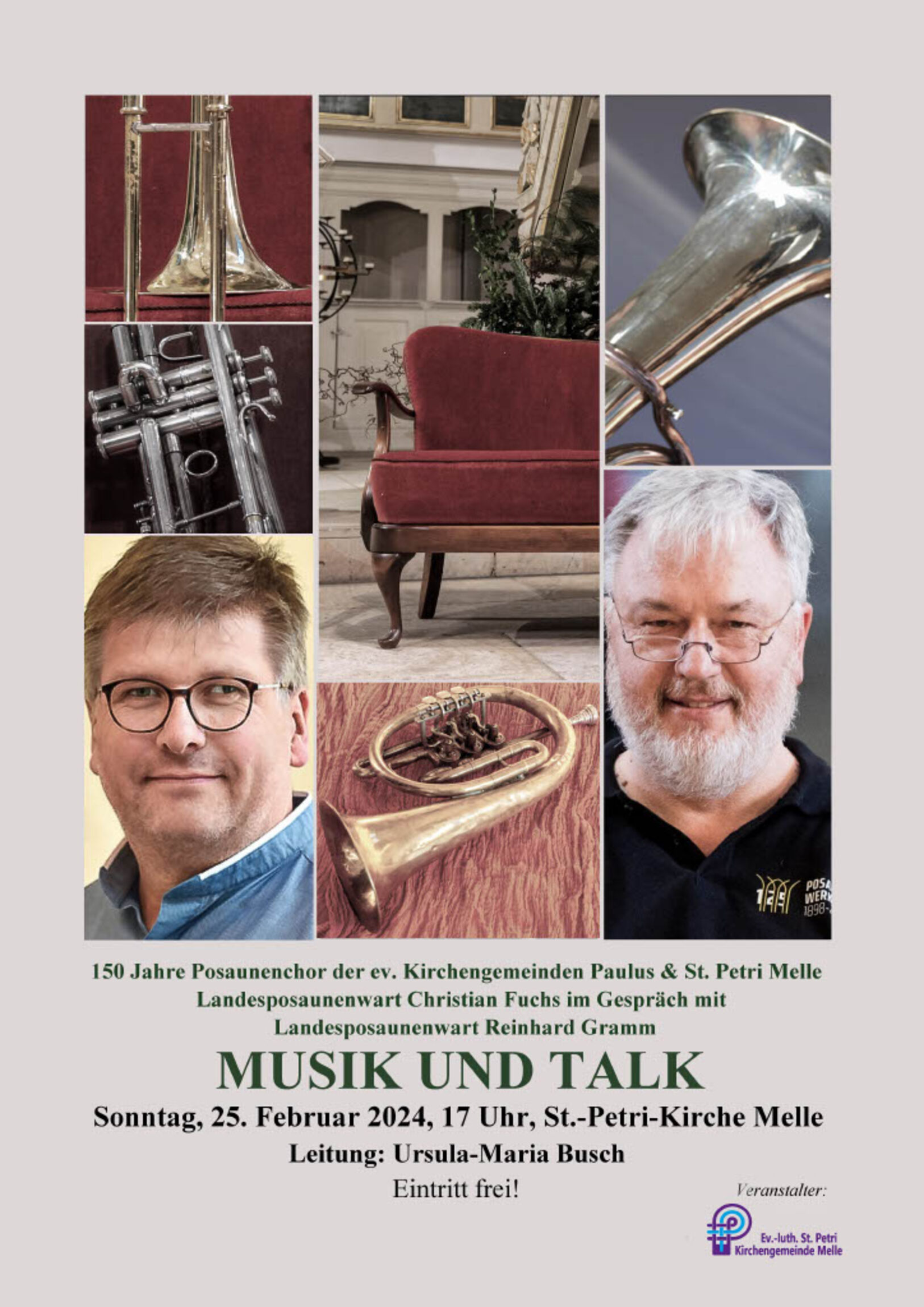 Musik und Talk am 25.02.2024 in St. Petri Melle