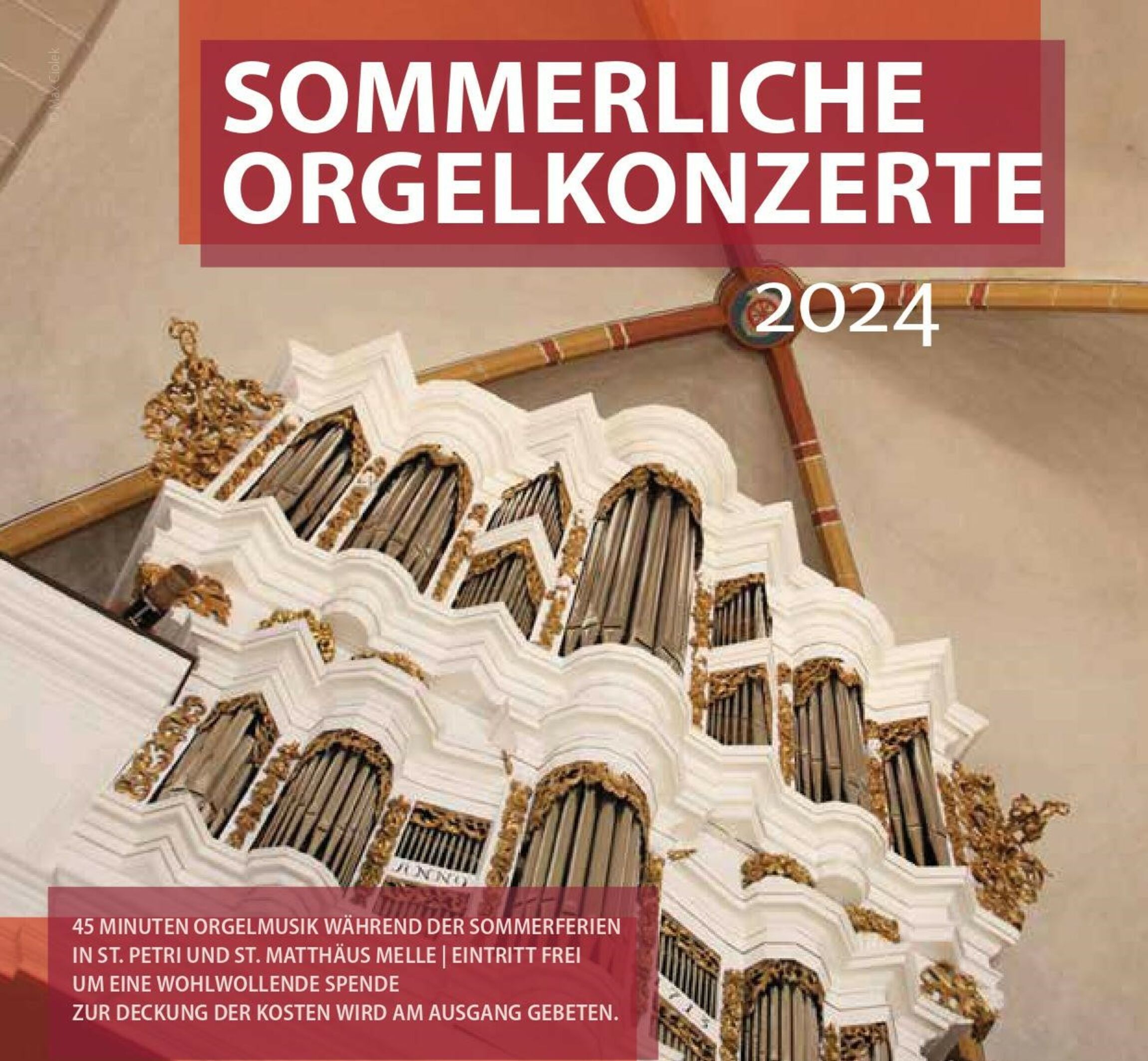 Sommerliche Orgelkonzerte 2024