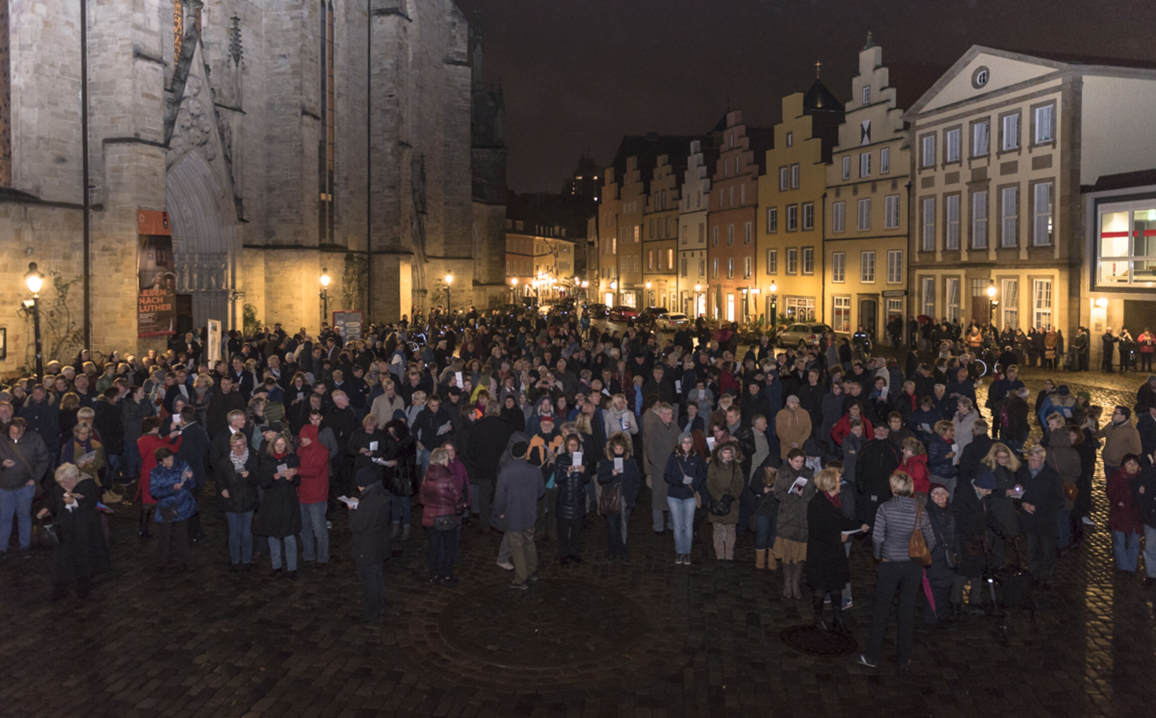 Segen vor dem Rathaus des Westfälischen Friedens