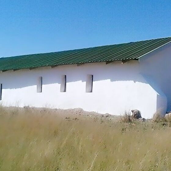 Südafrika Kirche Nhlube (Eshowe) nach Reparatur 2019