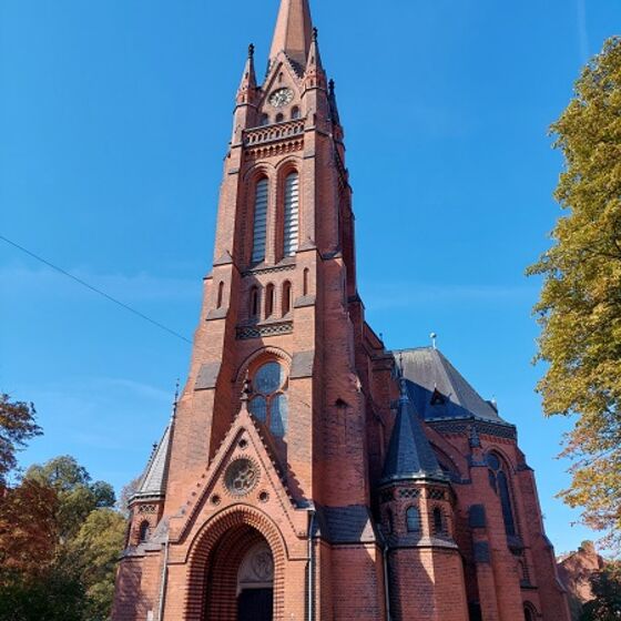 Kirche Ansicht Bödekerstraße 2 Herbst 2022