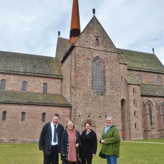 KK Visitation vor dem Kloster Amelungsborn im März 2023