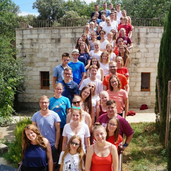 Sommerfreizeit in Frankreich: Teilnehmer, Team und Tricolore