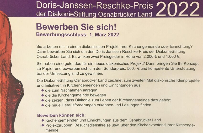 Doris-Janssen-Reschke-Preis 2022