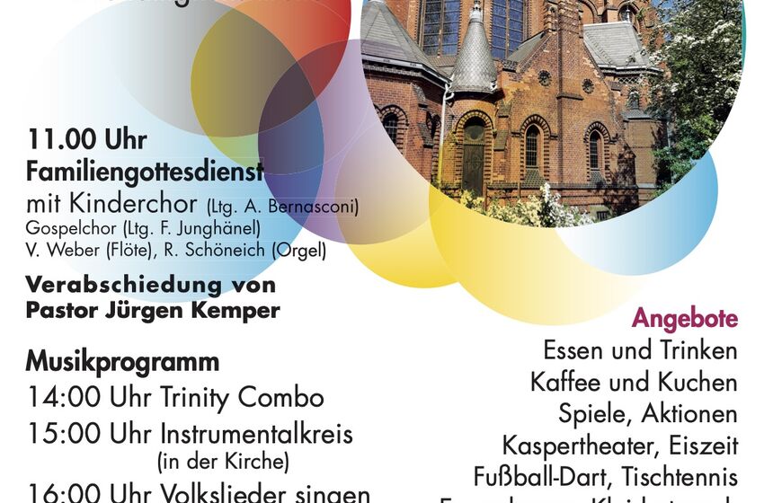 Gemeindefest 2023 Plakat