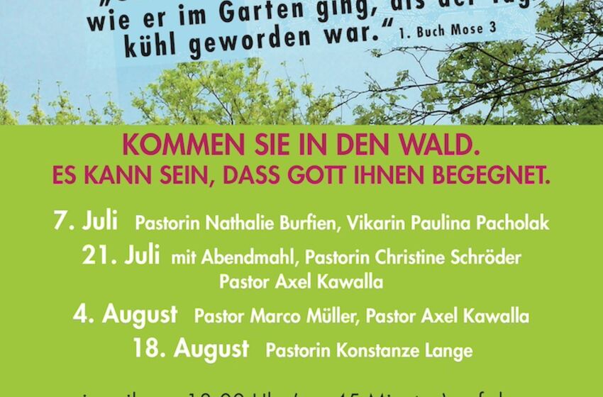 Plakat Waldgottesdienste 24_ Prätsch