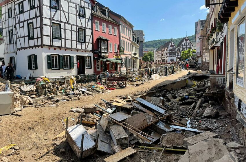 Zerstörung am Beispiel von Bad Münstereifel