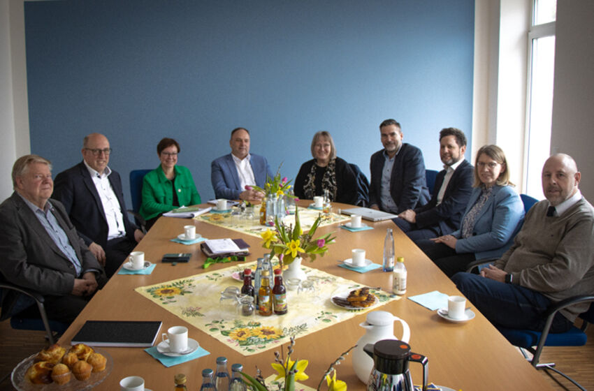 KK Visitation  Dialog mit Vertretern der Kommune im März 2023