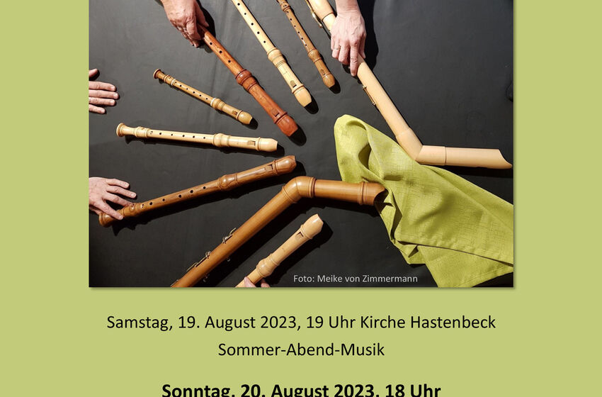Plakat vom Konzert am 20. August 2023 in Bodenwerder