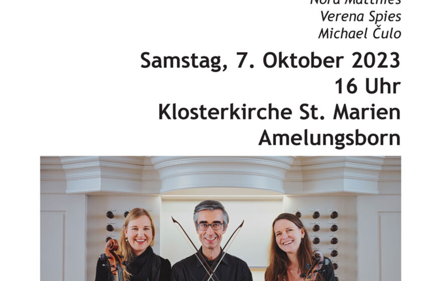 Plakat Konzert in Amelungsborn am 07. Oktober 2023