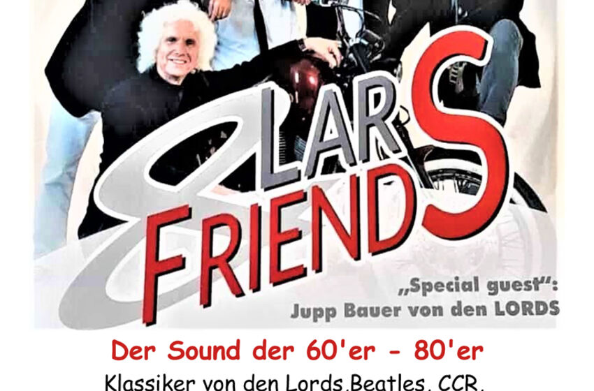 Plakat Lars & Friends am Samstag, 07. Oktober 2023