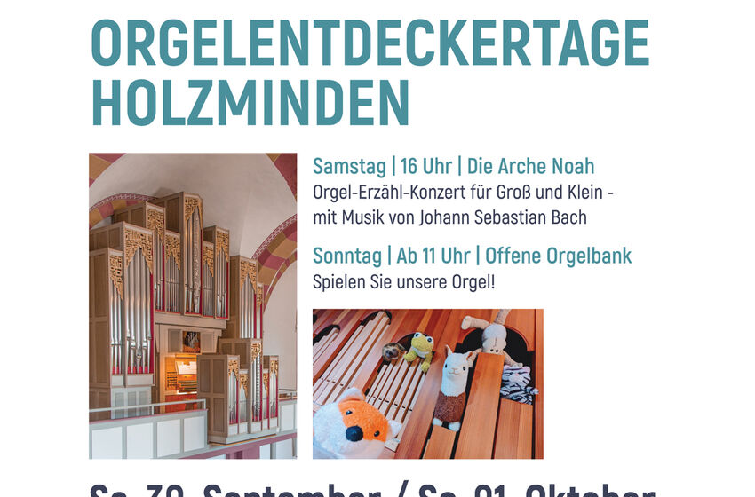 Plakat Orgelentdeckertage 2023