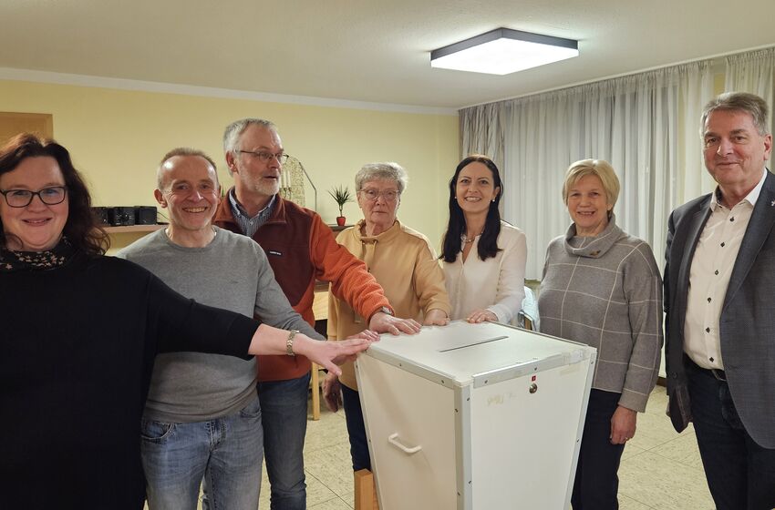 Wahllokal der Kirchengemeinde Bennien
