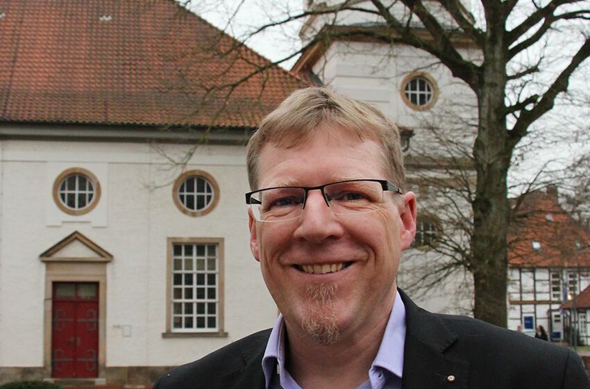 Herzlich Willkommen im Kirchenkreis Diepholz - Marten Lensch wird neuer Superintendent (c) Miriam Unger