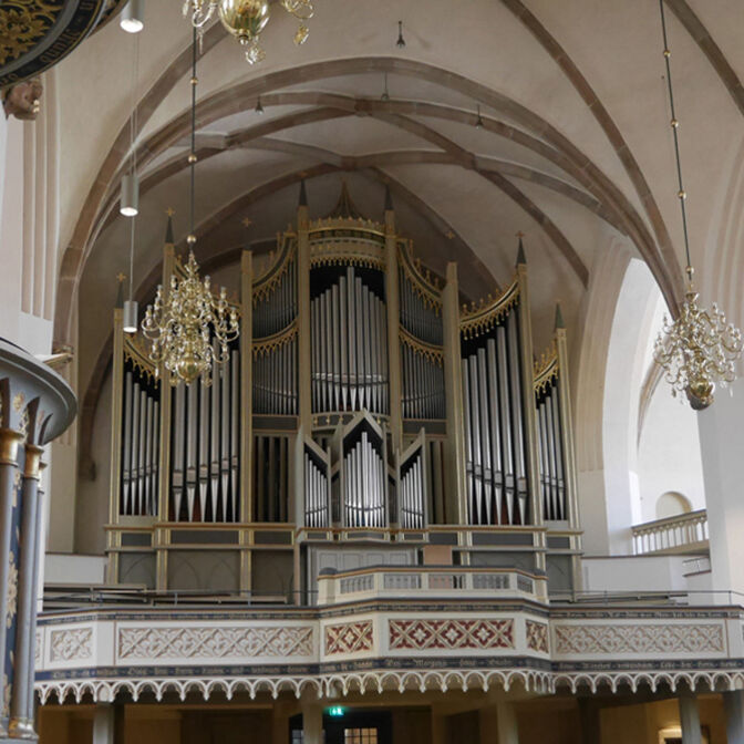 Orgel Kirche Wittenberg